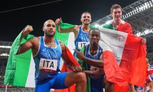 <strong>Tokyo 2020: Italia conquista il 10° oro Olimpico vincendo anche alla 4×100</strong>