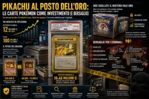 Pikachu al Posto dell’Oro: le Carte Pokémon come Investimento (e Bersaglio)
