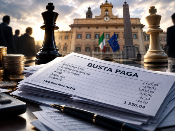 LA PROSSIMA SFIDA POLITICA: LE BUSTE PAGA